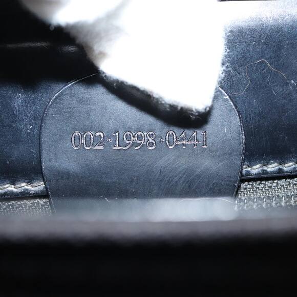 GUCCI Bamboo Hand Bag Nylon Black - Picture 12 of 16